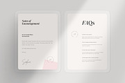 Client Welcome Packet Template, a Magazine Template by Lunaria (Thumbnail 3 of 9)