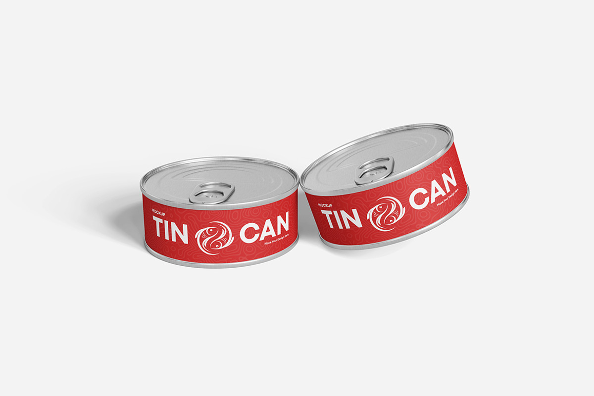 Tin Can Mockup, a Product Mockup by bimockup (Photo 4 of 6)
