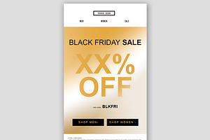 4 Black Friday Promotion Emails