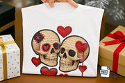Faux Crochet Skulls PNG Spooky, an Object Illustration by Craftsbeefy (Thumbnail 6 of 6)