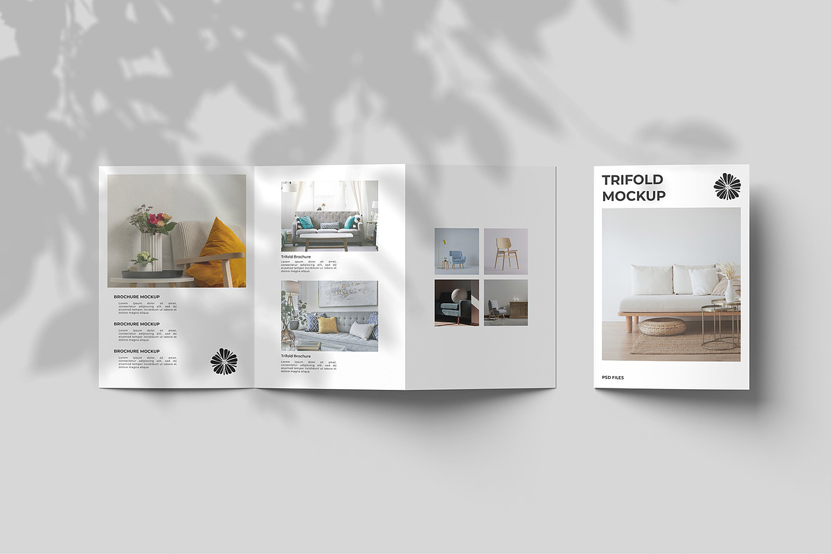 A5 Trifold Brochure Mockup, a Books & Magazine Mockup by graphicpages (Photo 13 of 16)