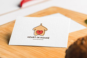 Heart in House Logo Template, a Branding & Logo Template by ND Design (Thumbnail 4 of 7)