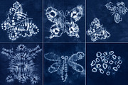 Shibori. Material dyed batik., a Texture Graphic by vetre.antanaviciute (Thumbnail 2 of 2)