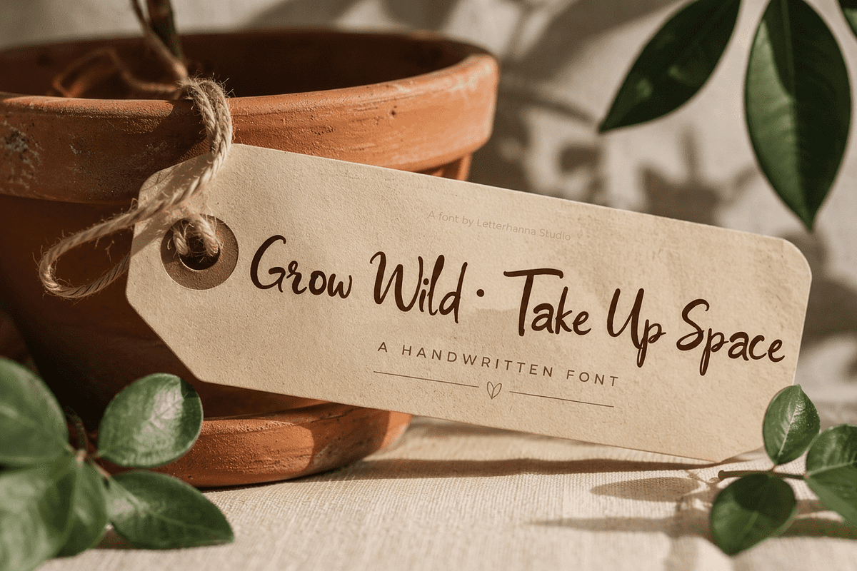 Swiftbloom Casual Handwritten, a Handwritten Font by Letterhanna Studio (Photo 8 of 9)