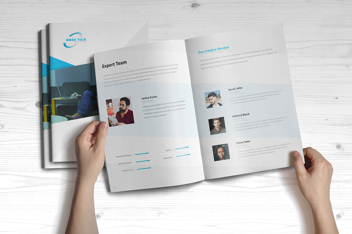 Business Brochure: 16 Pages, a Brochure Template by ZAAS (Photo 5 of 10)
