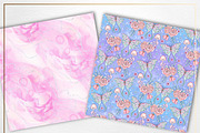 Pastel witch seamless patterns, a Pattern Graphic by Gaynor Carradice Designs (Thumbnail 2 of 7)
