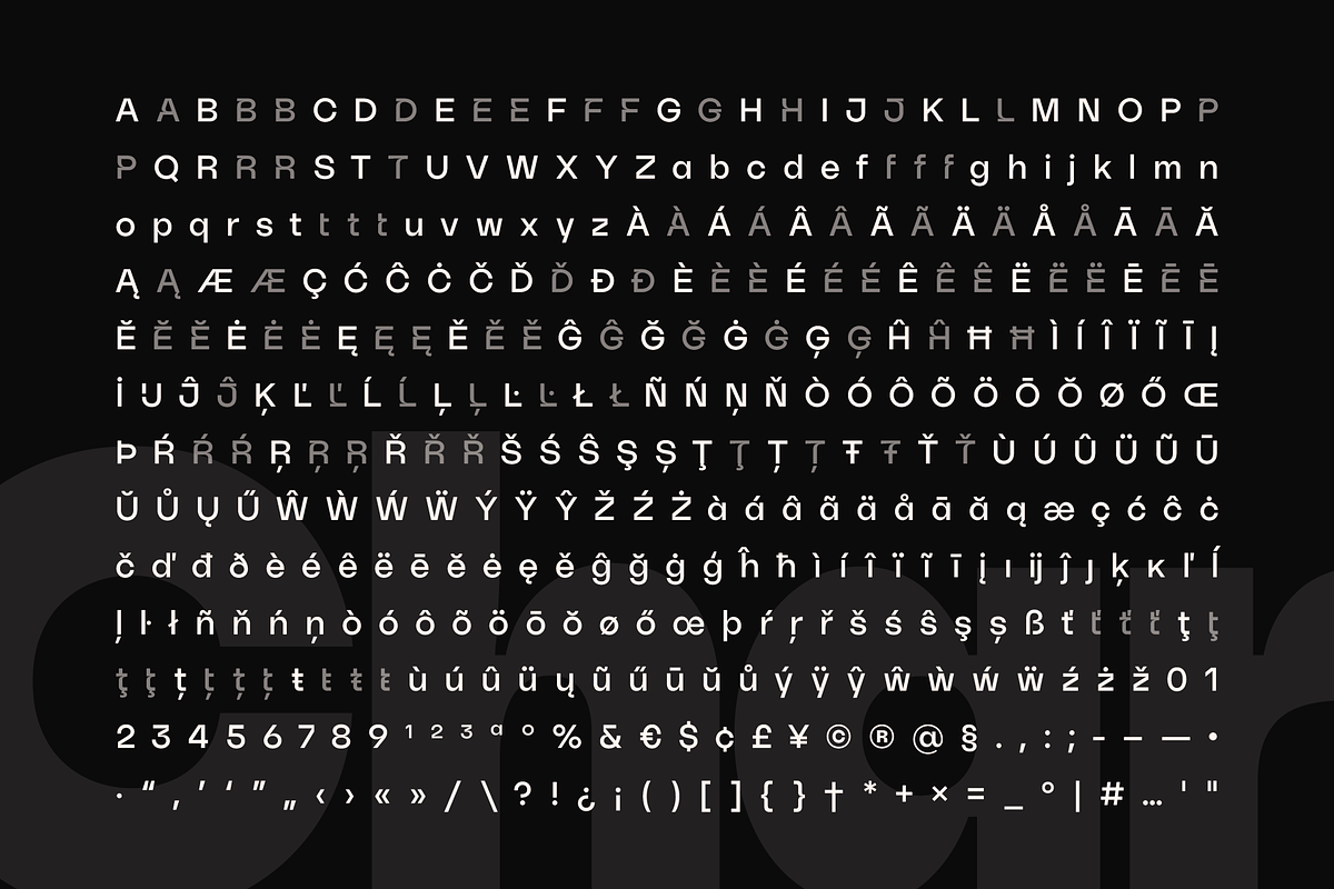 Ratch Font Family, a Sans Serif Font by Arbuz (Photo 12 of 12)