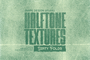 Halftone Textures - Dirty Folds