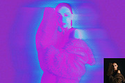 Ultra Neon Hologram FX Ps Action, an Action Add-On by Studio Retouch (Thumbnail 7 of 14)