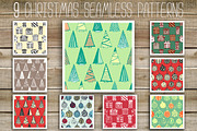 Christmas seamless patterns, a Pattern Graphic by SomStock (Thumbnail 2 of 5)
