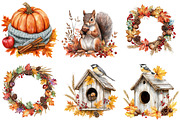 Autumn Collection Sublimation, a Seasonal Illustration by CitraGraphics (Thumbnail 2 of 6)