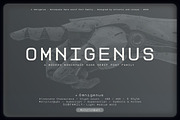 Omnigenus - Monospace Sans serif, a Sans Serif Font by Artistic & Unique (Thumbnail 2 of 15)