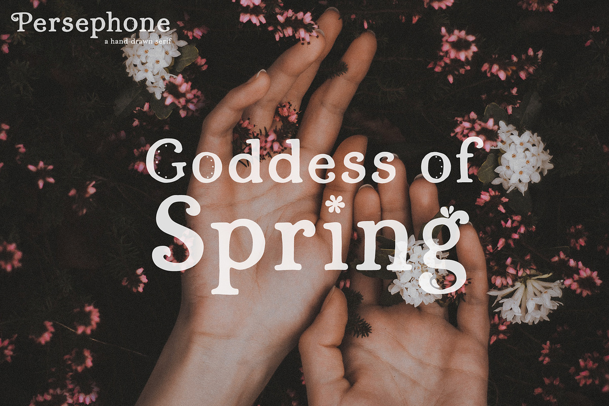 Persephone // A Hand-Drawn Serif preview 2