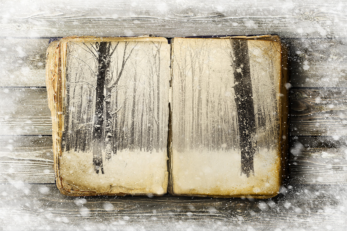 Old book mockup, a Print Template by RM_design (Photo 2 of 3)