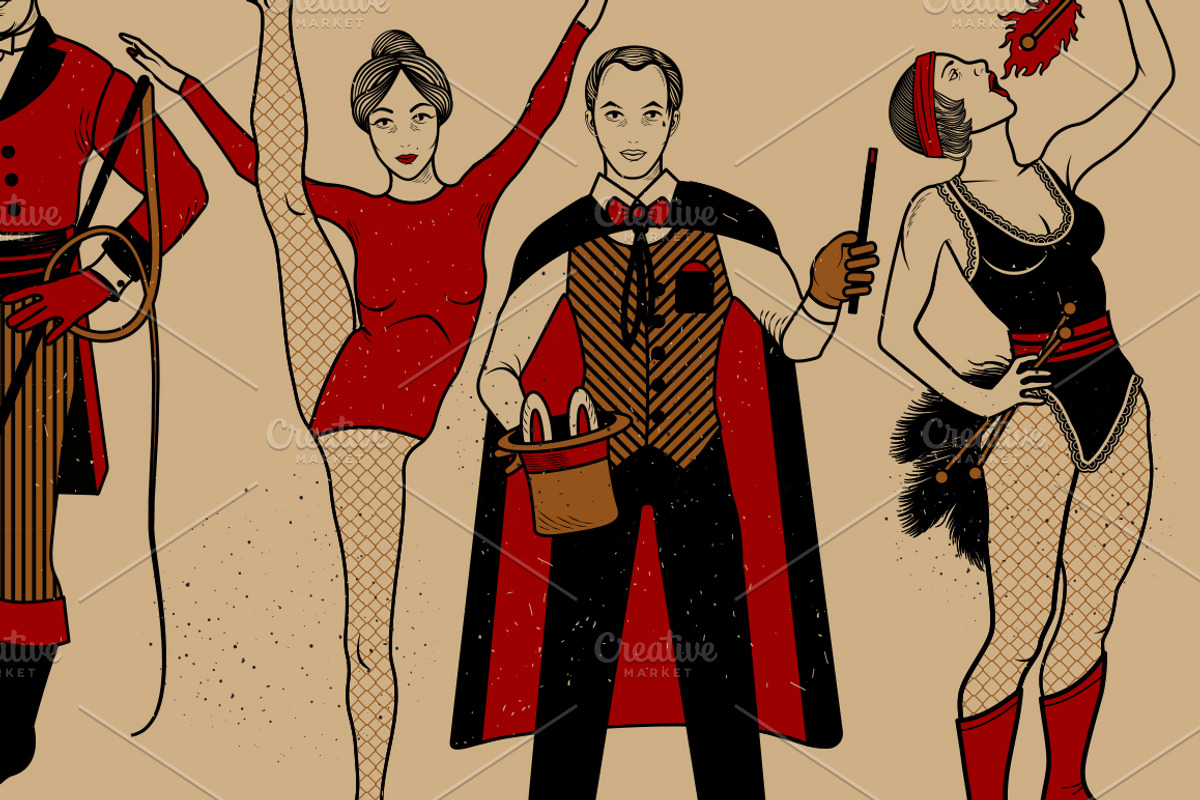 Circus Collection, an Illustration by Moloko88 (Photo 5 of 6)