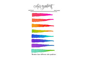 Rainbow Procreate Brushes Bundle, a Brush Add-On by lovetistrue (Thumbnail 3 of 3)