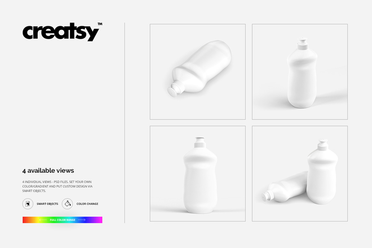 Dishwashing Liquid Mockup Set, a Packaging Mockup by creatsy2 (Photo 7 of 8)