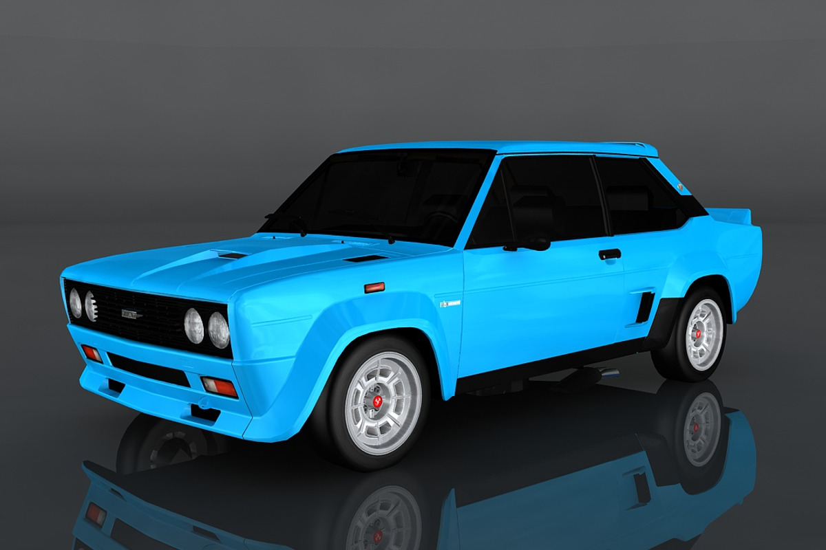FIAT 131 Abarth Rally Stradale, a Cars & Vehicle 3D Model by valtriiu (Photo 1 of 12)