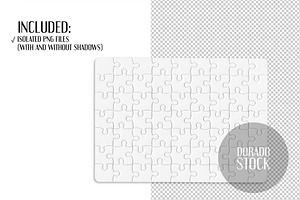 Rectangular Puzzle Mockup