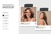 Instant Photography Mockup, a Product Mockup by graphypix (Thumbnail 2 of 4)