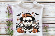 Cute Ghost Pumpkin Halloween PNG, an Illustration by CraftArtStudio (Thumbnail 4 of 4)