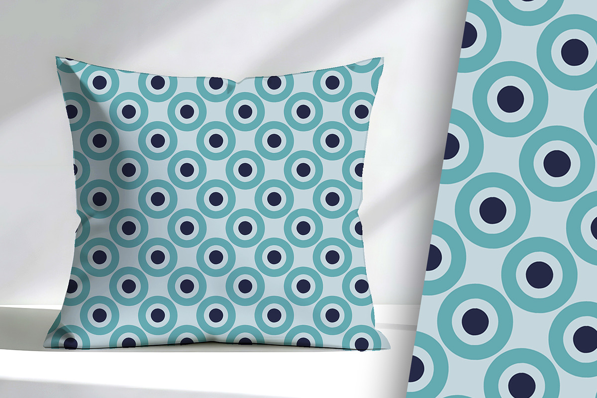 Modern Mixer Dots Seamless Repeat, a Pattern Graphic by Sharon Schwalbe (Photo 1 of 3)