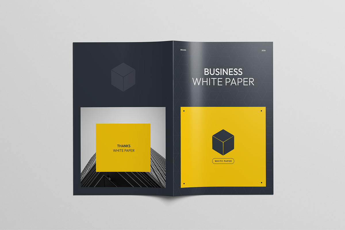 Business White Paper, a Brochure Template by KreateTribe (Photo 9 of 10)