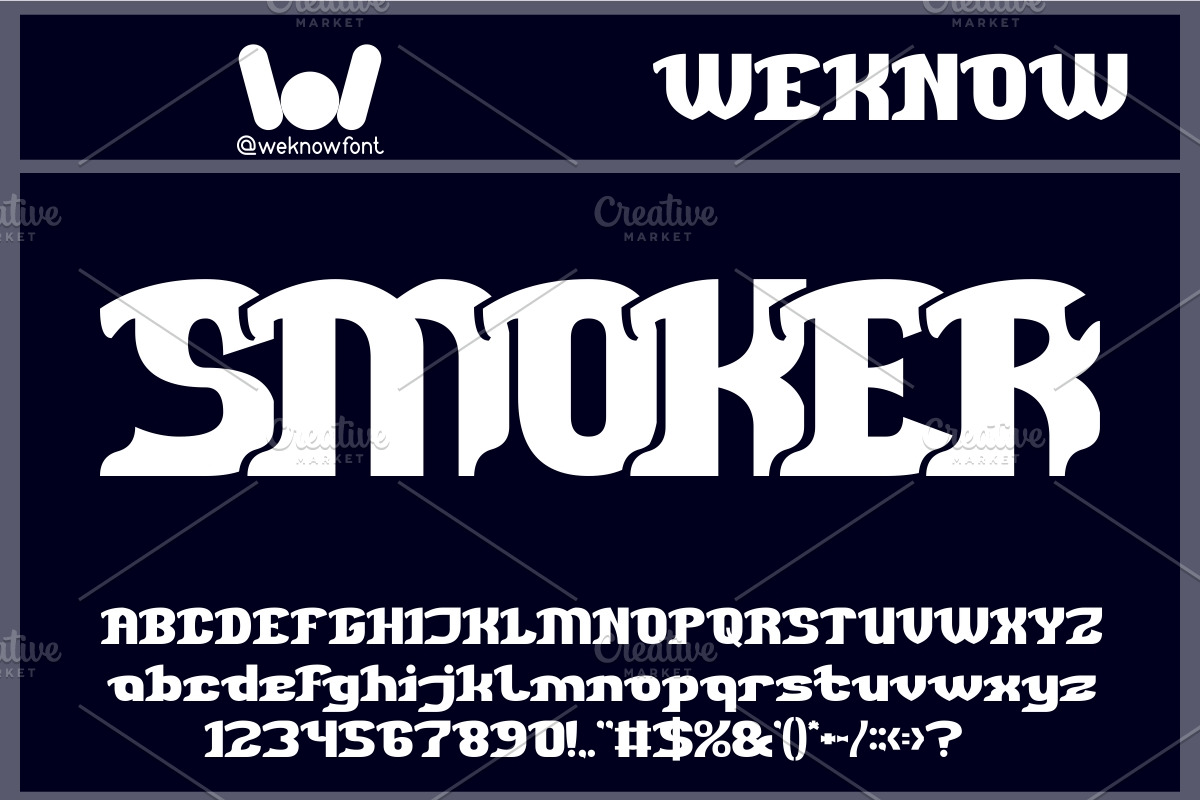 Dark Light Warrior font, a Font by weknow (Photo 3 of 10)