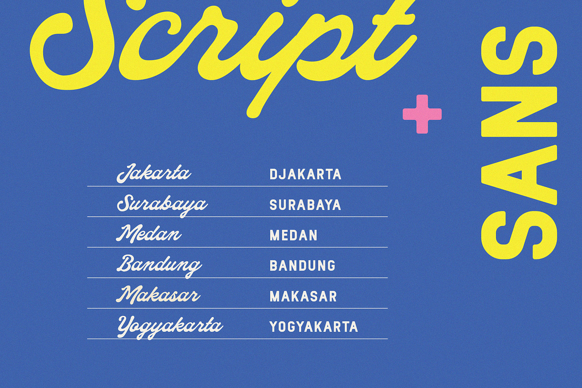 BAYFIELD: Bold Script + Sans Serif, a Script Font by Liszar Inzani (Photo 3 of 10)