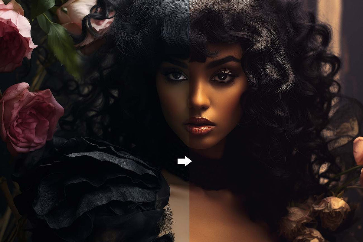 Cinematic Pro B&W & Color Grading, an Action Add-On by Studio Retouch (Photo 8 of 11)