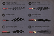 Rusty Nib Inkers for Affinity, a Brush Add-On by True Grit Texture Supply (Thumbnail 3 of 7)