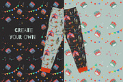 Circus Animals Watercolor patterns, a Pattern Graphic by watercolor kamill (Thumbnail 7 of 9)