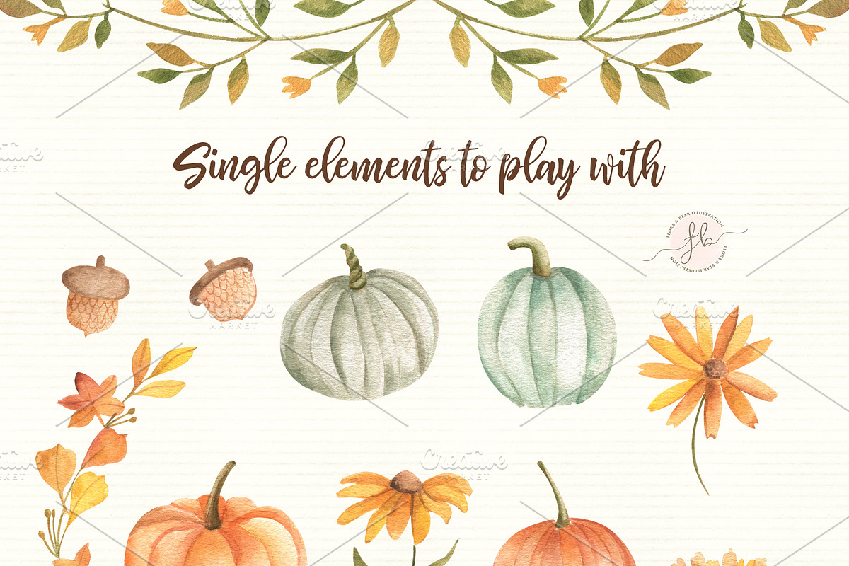 Little Pumpkin, an Animal Illustration by Flora+Bear (Photo 5 of 10)