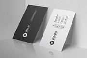 Clean Modern Business Card, a Business Card Template by Verazo (Thumbnail 2 of 4)