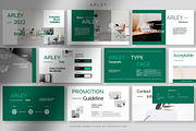 Arley - Modern Brand Guideline PPT, a Presentation Template by peterdraw (Thumbnail 1 of 5)