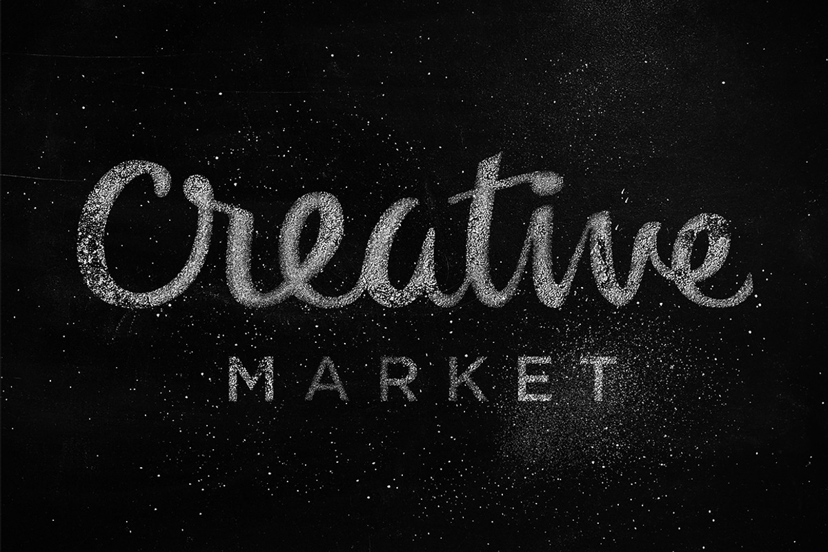 Dust & Chalk Logo Mock-up preview 2