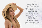 Fashionable Duo Font & Illustr., a Script Font by Designwork (Thumbnail 8 of 20)