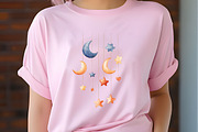 Pink Baby Girl Nursery Clipart, an Illustration by RobertsArt (Thumbnail 2 of 7)