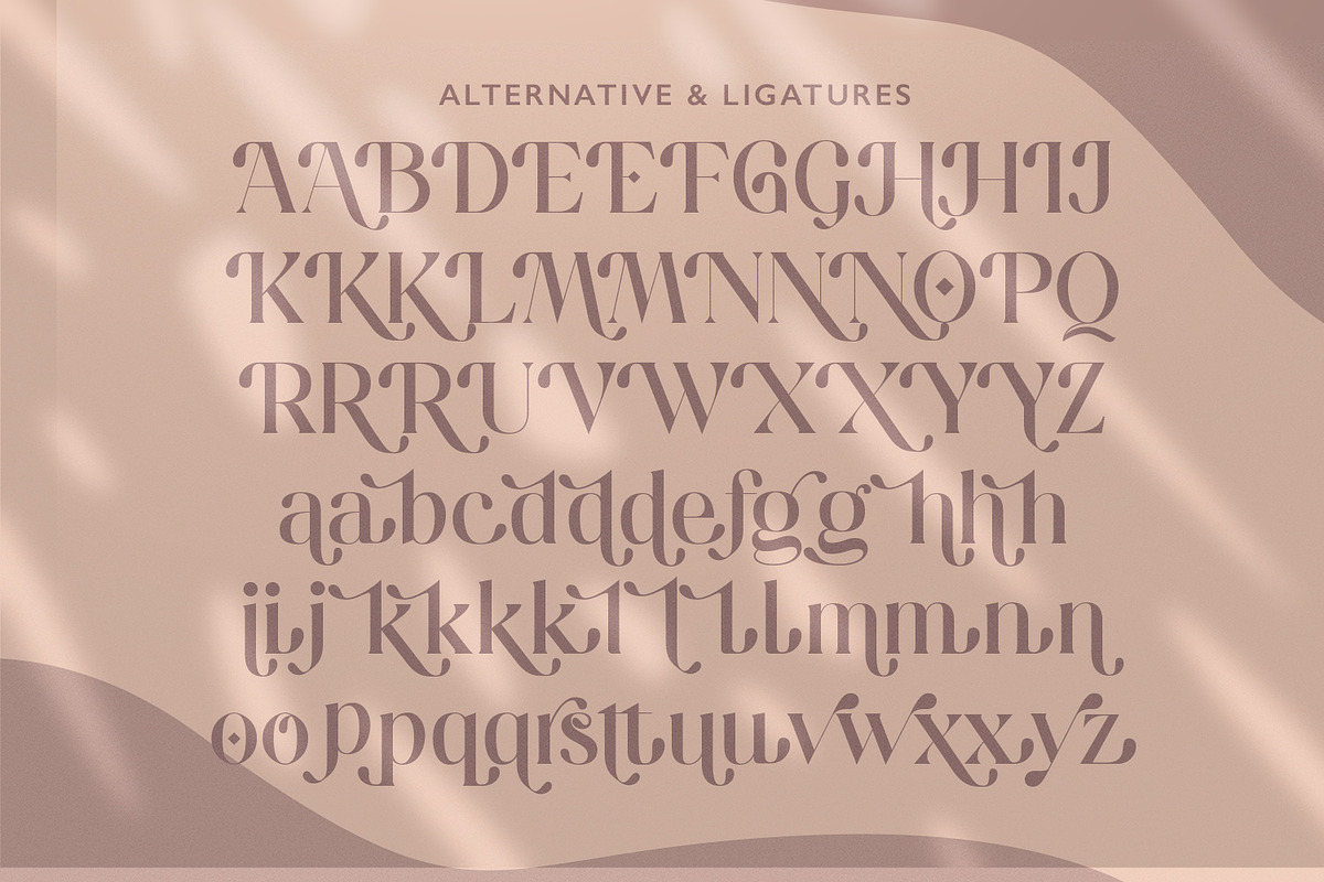 Hugolers Stylish Modern, a Serif Font by Typetemp Studio (Photo 20 of 21)