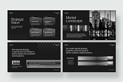 Dark Business Presentation Template, a Presentation Template by BrandPacks (Thumbnail 3 of 7)