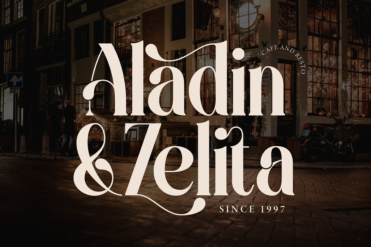 Bling Gilinira | Display Serif Font, a Serif Font by Denustudios (Photo 5 of 15)