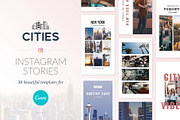 Instagram Stories Cities | CANVA, a Social Media Template by Poego Social (Thumbnail 1 of 12)