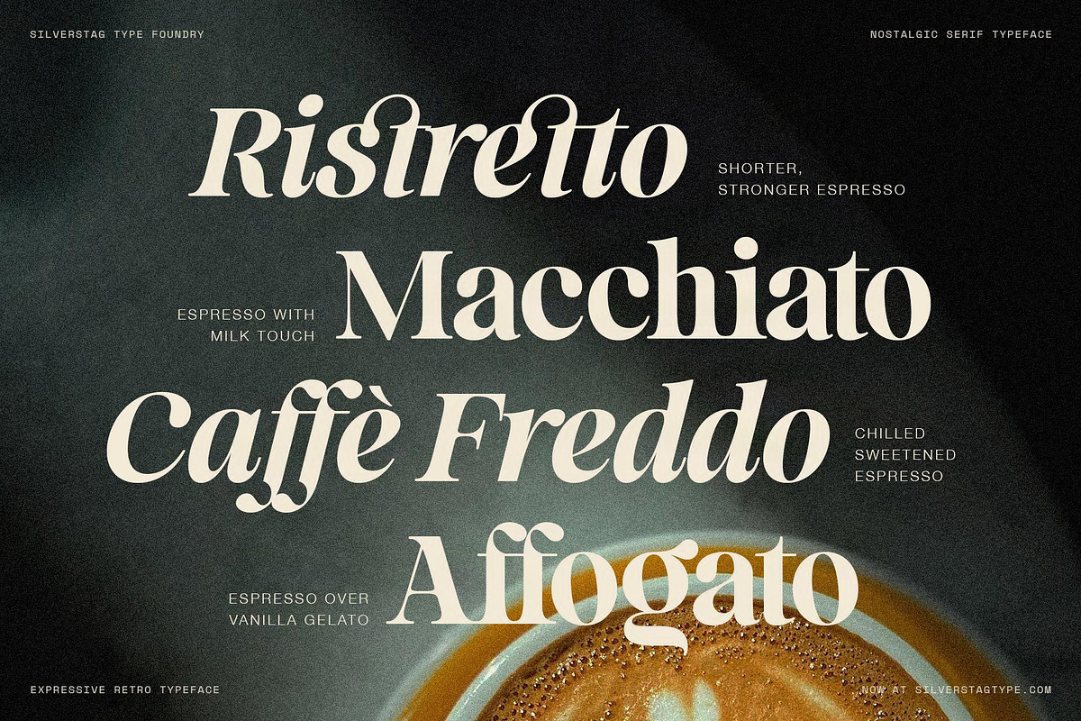 La Mystere - Editorial Serif Font, a Serif Font by SilverStag Type Foundry (Photo 7 of 30)