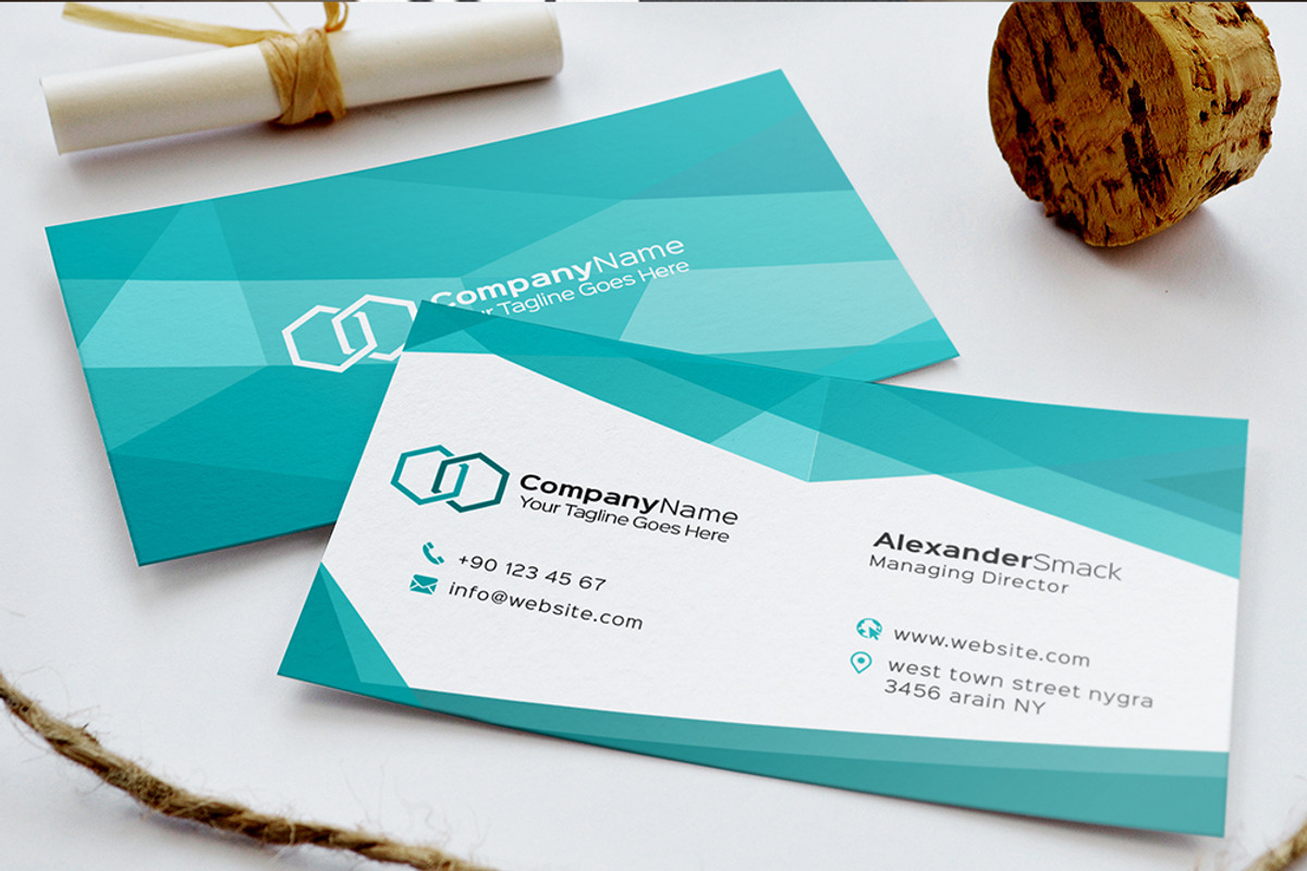 Corporate Business Card Template, a Business Card Template by Shahjhan (Photo 2 of 2)
