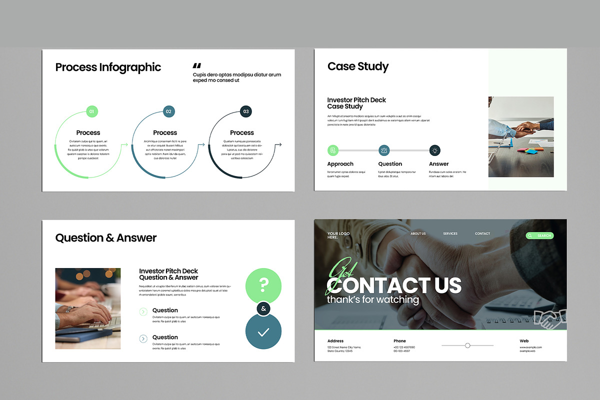 Investor Pitch Deck Presentation, a Presentation Template by MightyDesign (Photo 5 of 8)