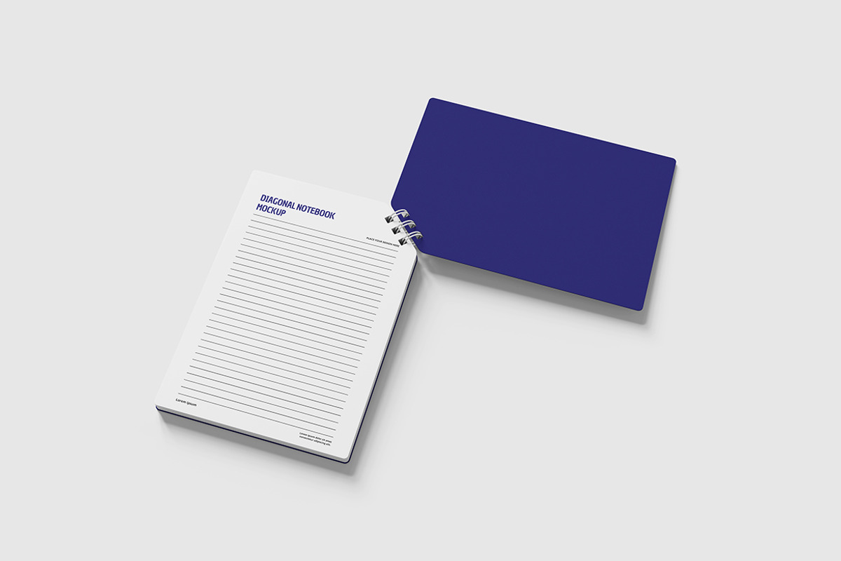 Notebook Mockup, a Product Mockup by Indah (Photo 3 of 6)