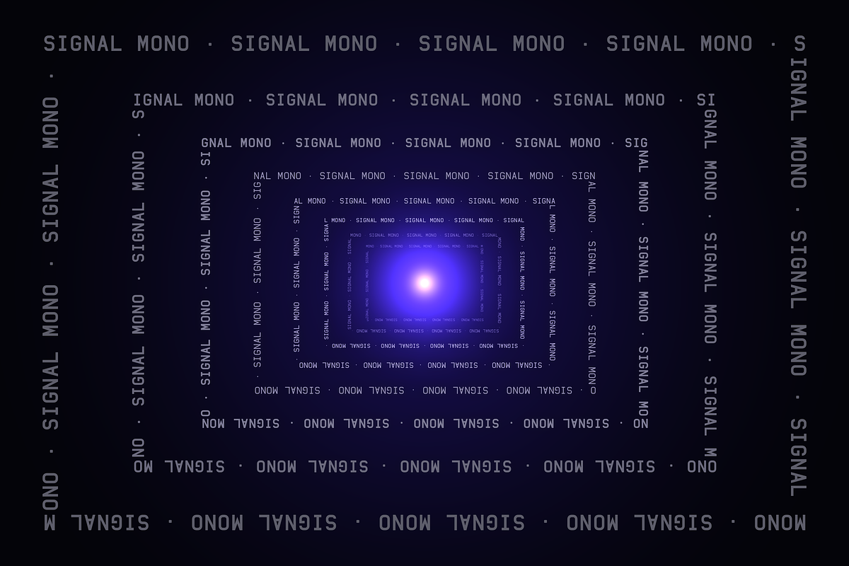 Signal Mono - Futuristic Monospace, a Serif Font by HipFonts (Photo 14 of 14)