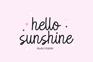 Hiyatha Script - a handwritten font