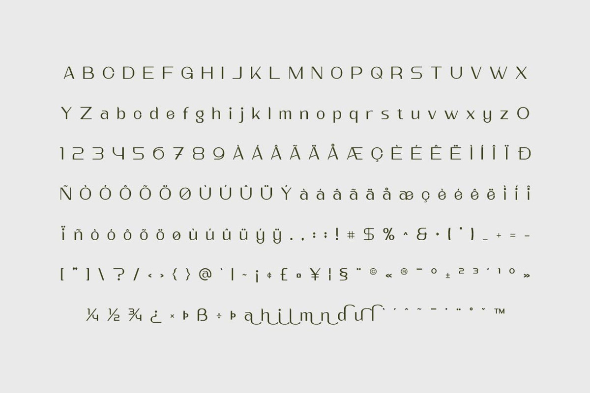 Dagle – Minimalist Feminine Font, a Sans Serif Font by Artiveko (Photo 2 of 7)