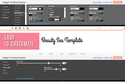 Blogger Template - BEAUTY SEA, a Websites & App Template by Vefio Themes (Thumbnail 3 of 4)